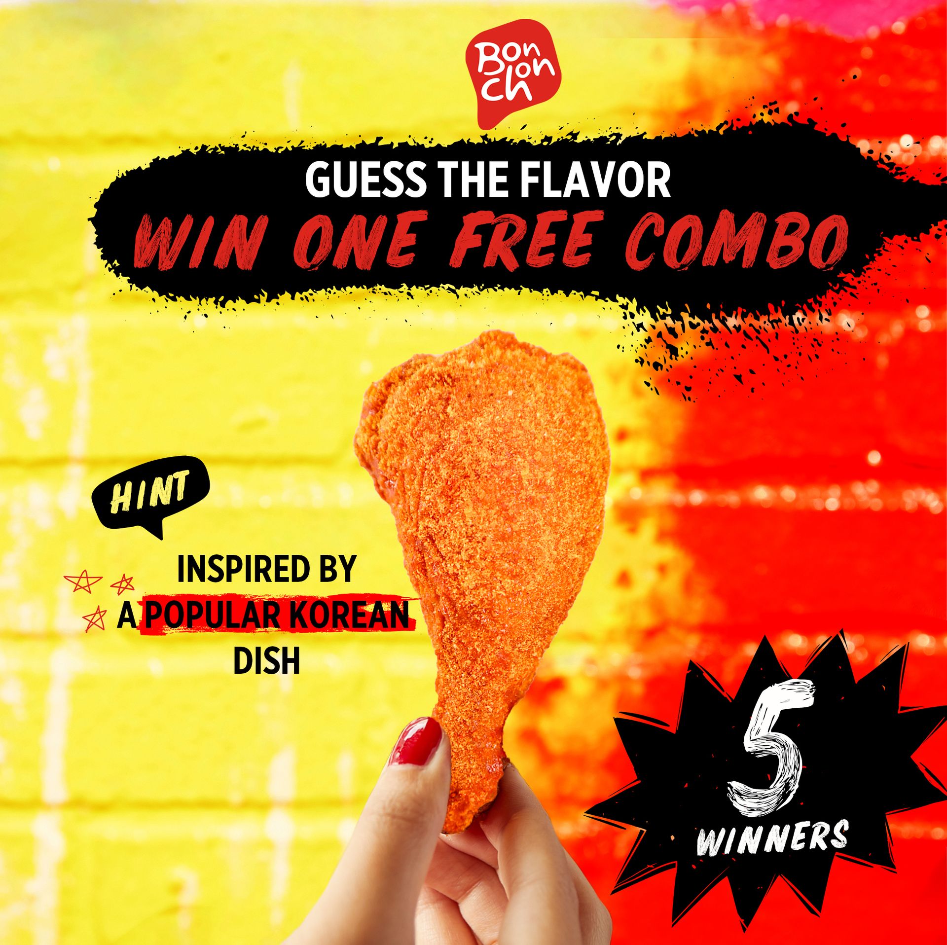 Guess The Flavor Win One Free Combo